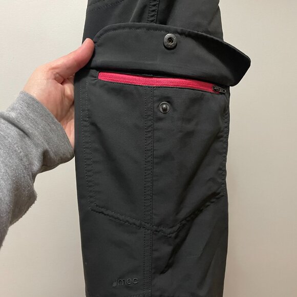 MEC Women's Hiking/Walking Outdoor Pants Slate Grey Size 10 Short - Picture 5 of 9